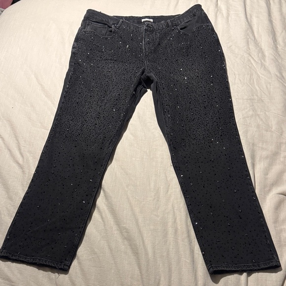 Good American Rhinestone Jeans - Picture 2 of 5